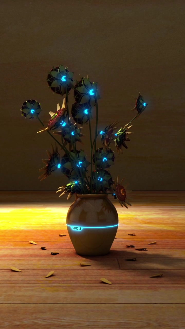 Sunflower Robot — Back